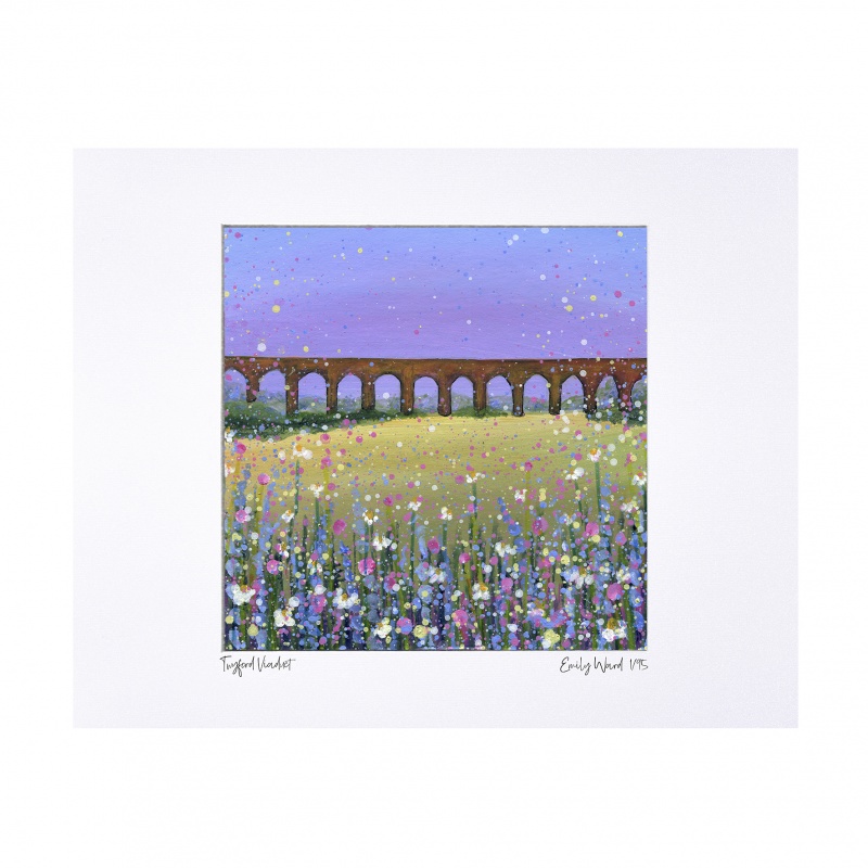 Twyford Viaduct Limited Edition Print with Mount